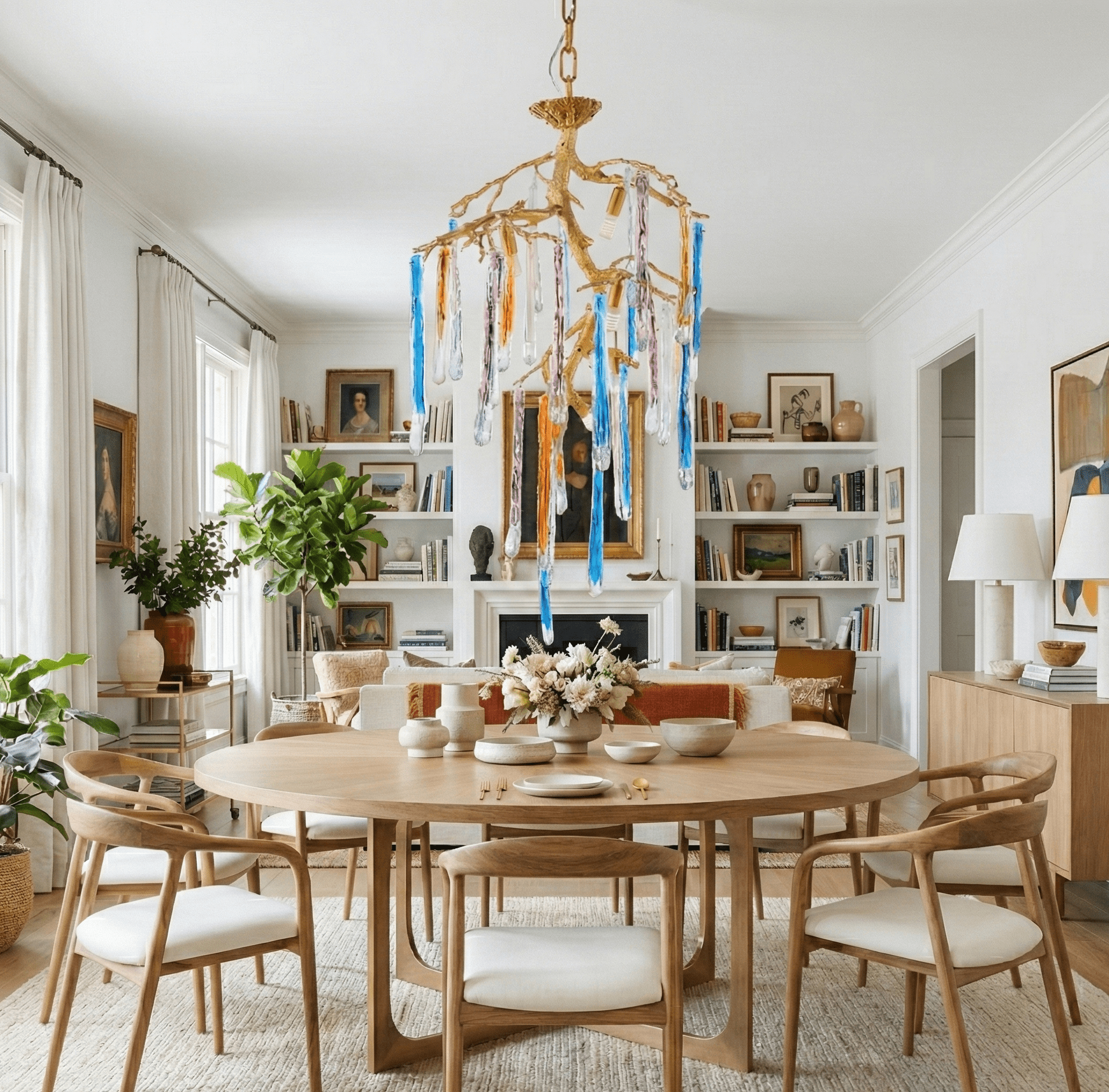 Willow Branching Crystal Chandelier