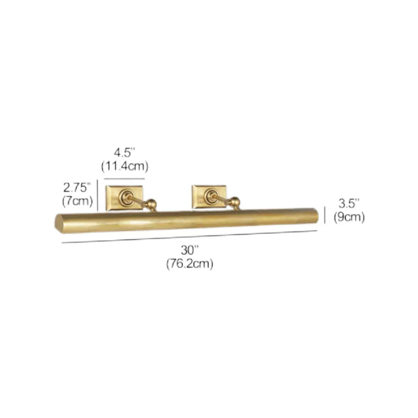 Vella Brass Picture Light