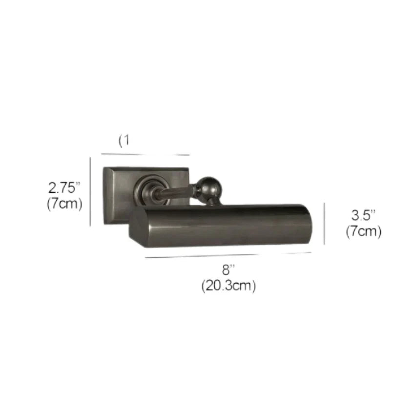 Vella Brass Picture Light
