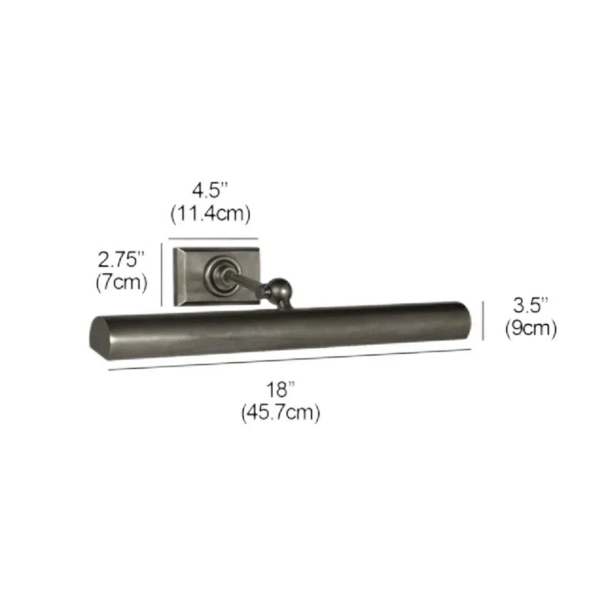 Vella Brass Picture Light
