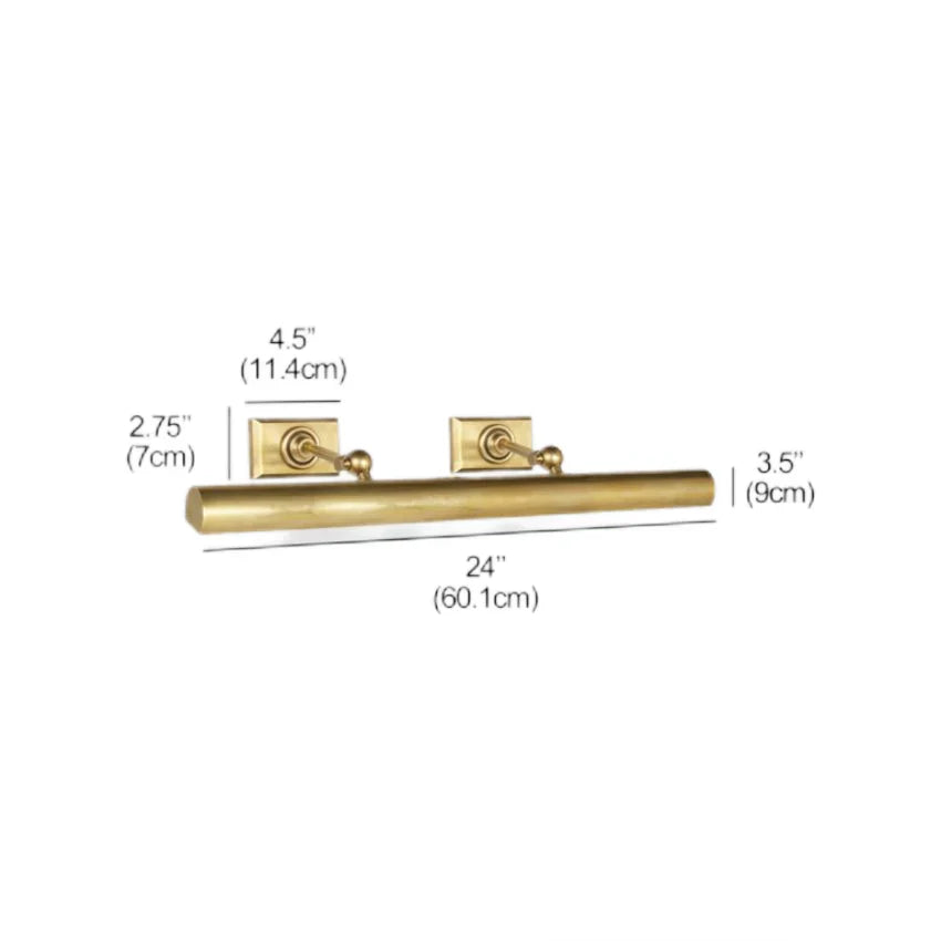 Vella Brass Picture Light
