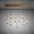 Raine-Shaped Island Pendant Lamp - 9 Lamps