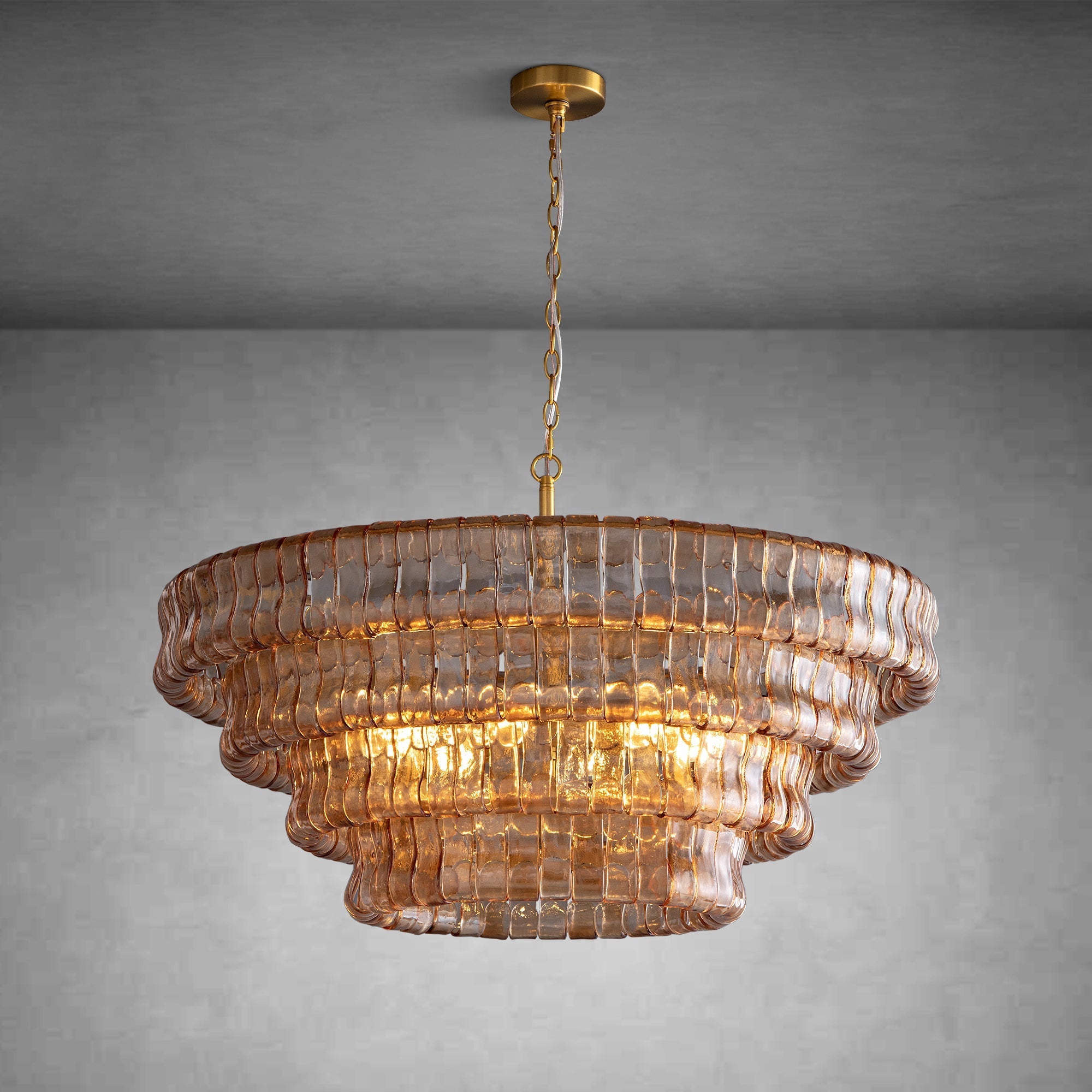Ghiaccio Round Chandelier