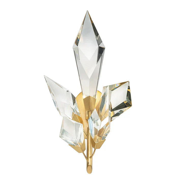 Riviko Veridian Branch Crystal Wall Sconce - Background Shot