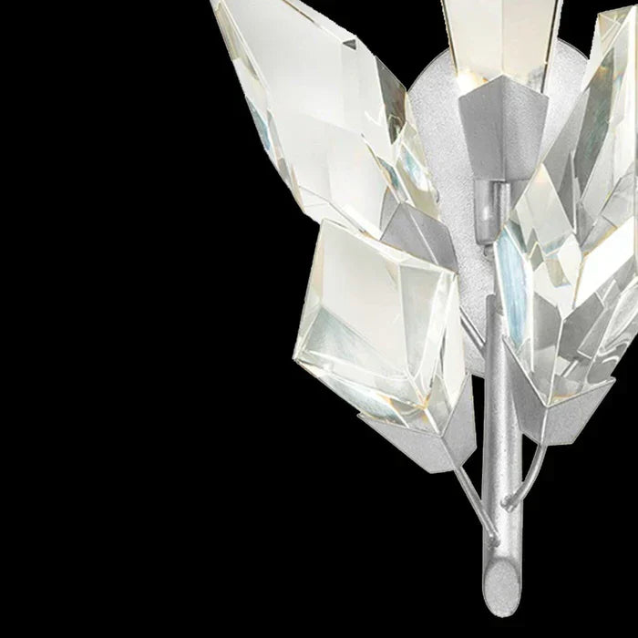Riviko Veridian Branch Crystal Wall Sconce - Background Shot
