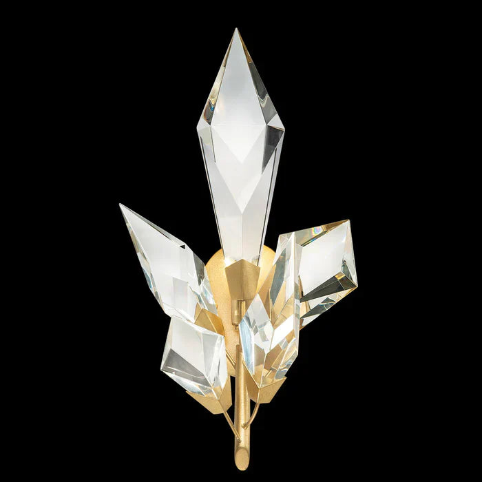 Riviko Veridian Branch Crystal Wall Sconce - Background Shot