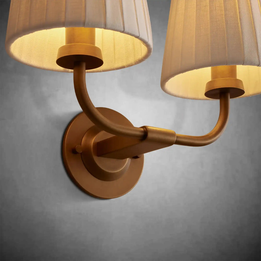 Riviko Timeless Radiance Double Sconce - Background Shot