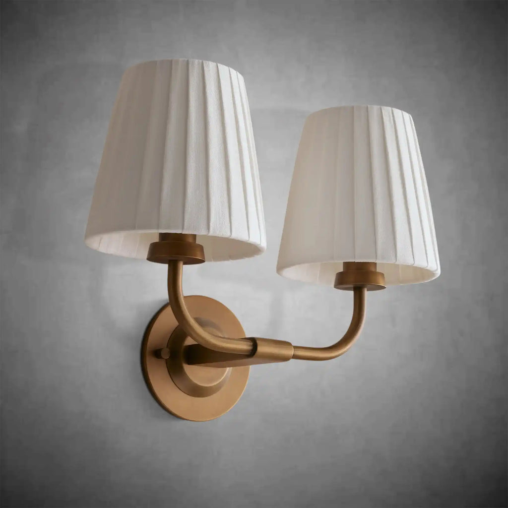 Riviko Timeless Radiance Double Sconce - Background Shot