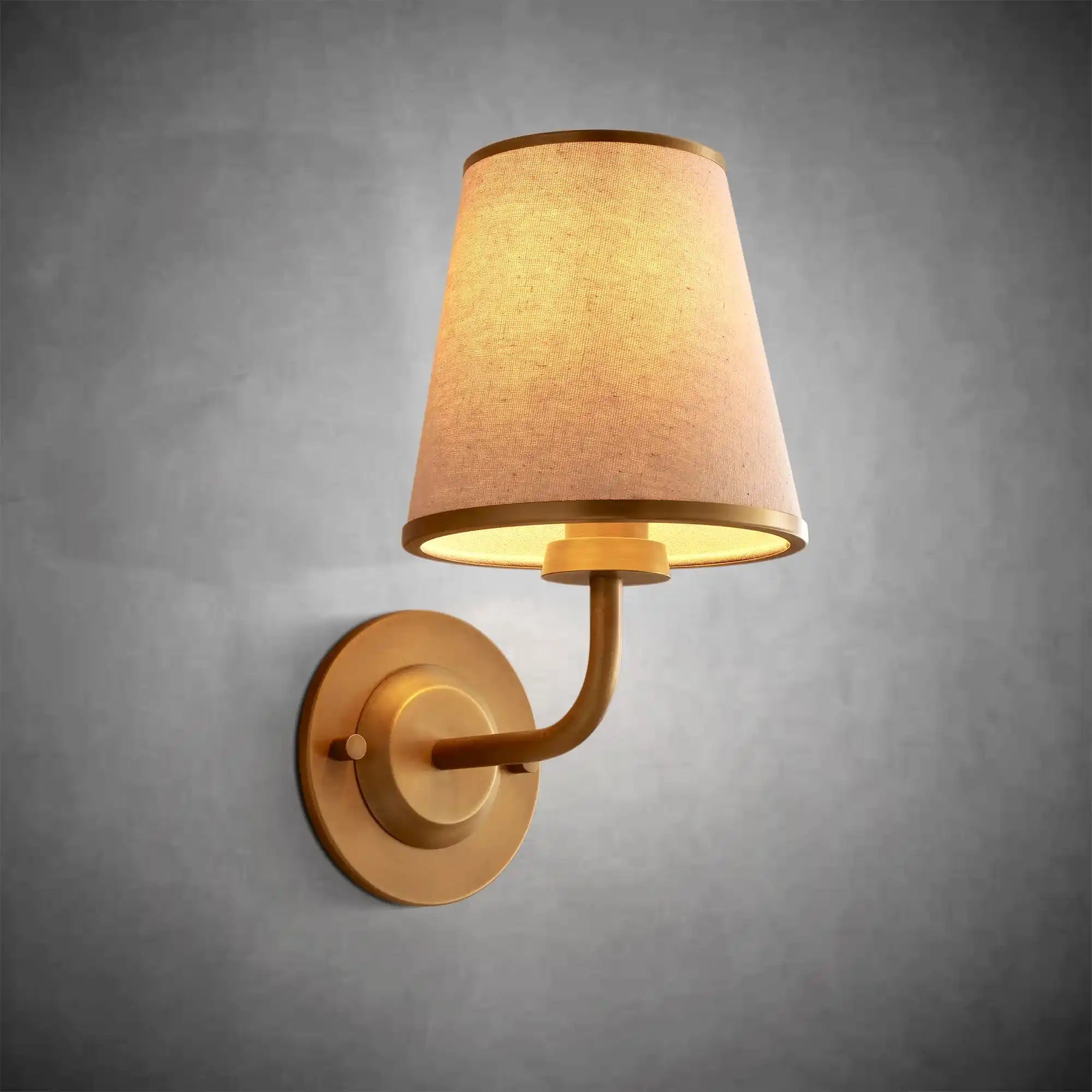 Riviko Veridian Torch Wall Sconce - Background Shot