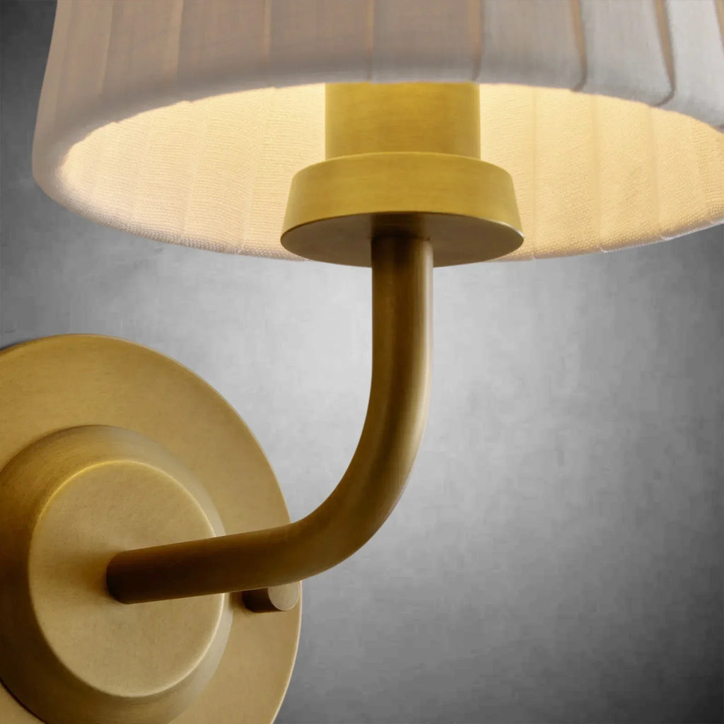 Riviko Veridian Torch Wall Sconce - Background Shot