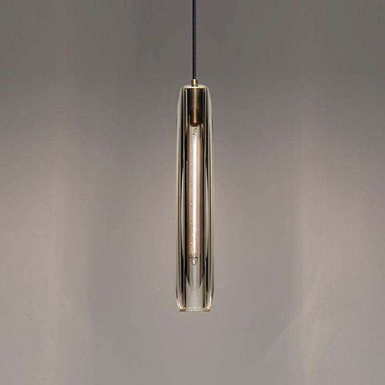 Riviko Audrey Solitaire Crystal Pendant - Background Shot