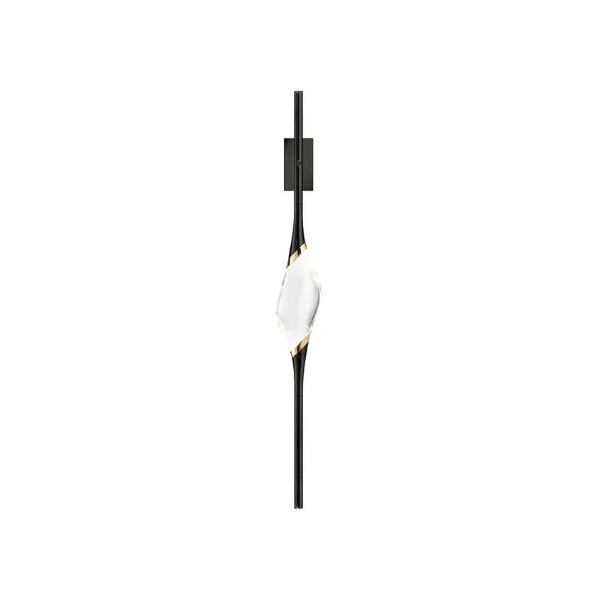 Riviko Aura Linear Crystal Wall Sconce - Background Shot