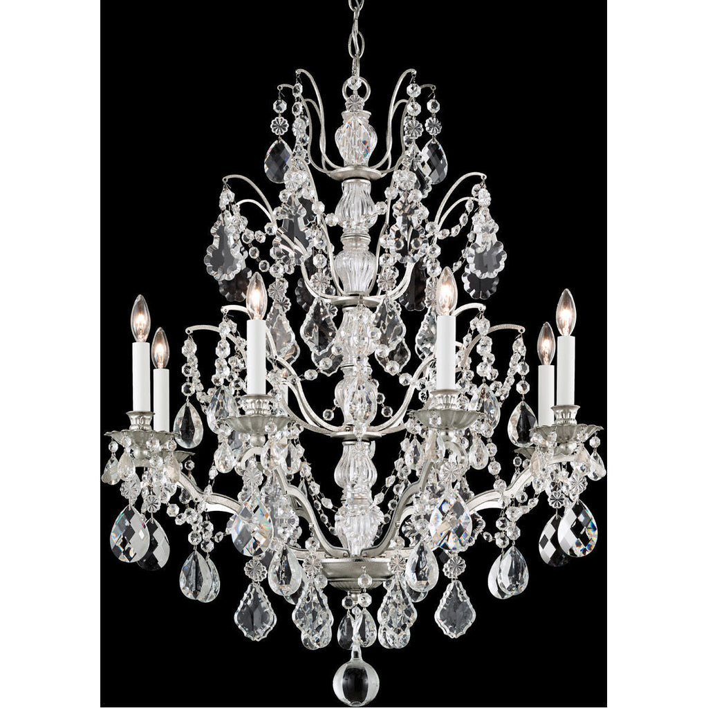 Riviko Regal Radiance Crystal Chandelier - Background Shot