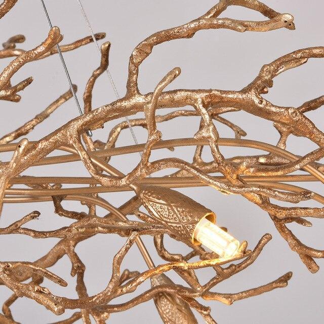 Riviko Verdant Canopy Crystal Chandelier - Background Shot