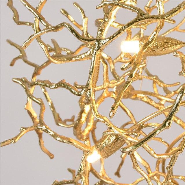 Riviko Verdant Canopy Crystal Chandelier - Background Shot