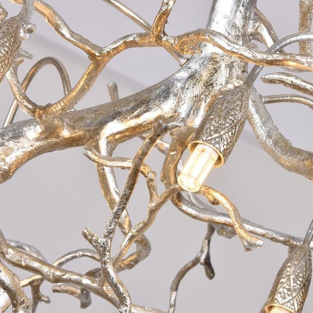 Riviko Verdant Canopy Crystal Chandelier - Background Shot