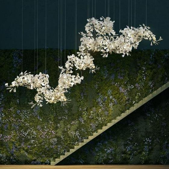 Riviko Verdant Canopy Branch Chandelier - American guest bedroom