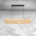 Riora Rectangular Calcite Chandelier 54"72"