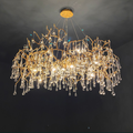 Avis Crystal Rain Branch Chandelier