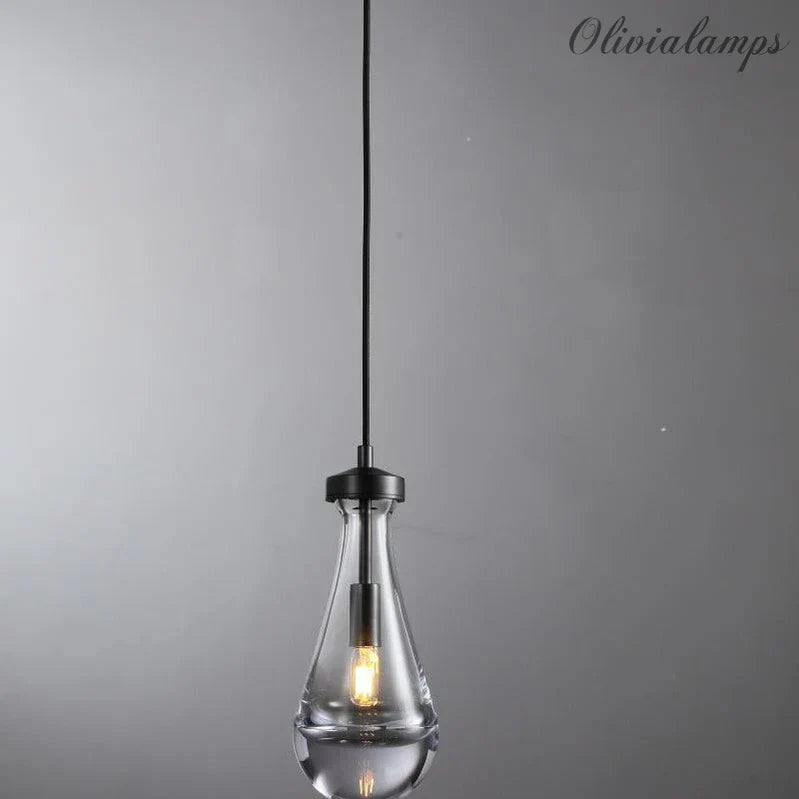 Soltaire Raindrop Pendant Light