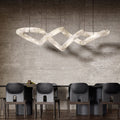 Ethereal Alabaster Chandelier 96"