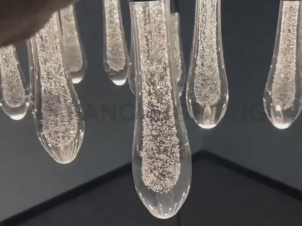 Soltaire Raindrop 3-Light Pendant