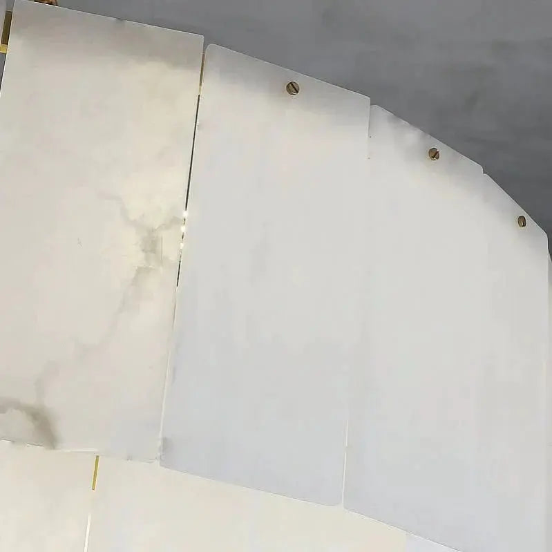 Alabaster Multi-Layer Modern Round Chandelier 31" Chandelier [product_tags] Fabtiko