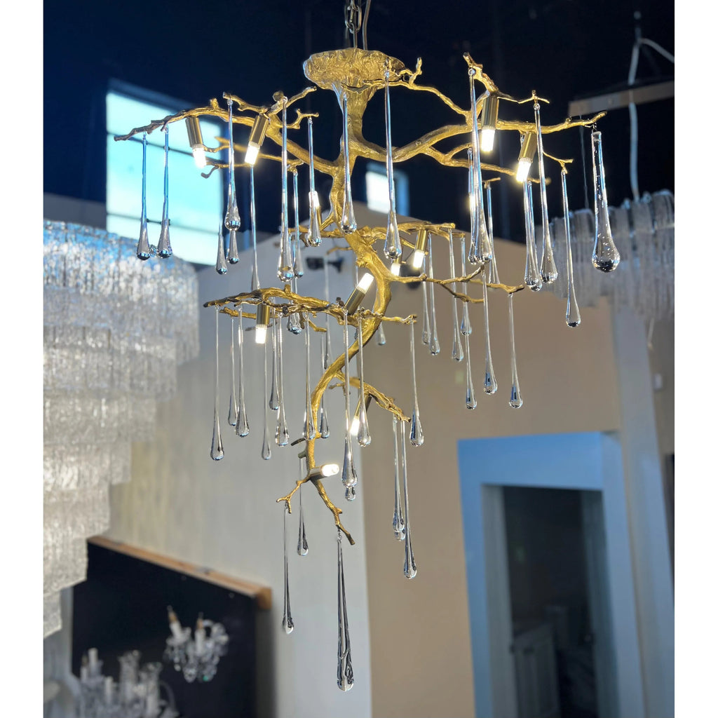 Willow Branching Crystal Chandelier