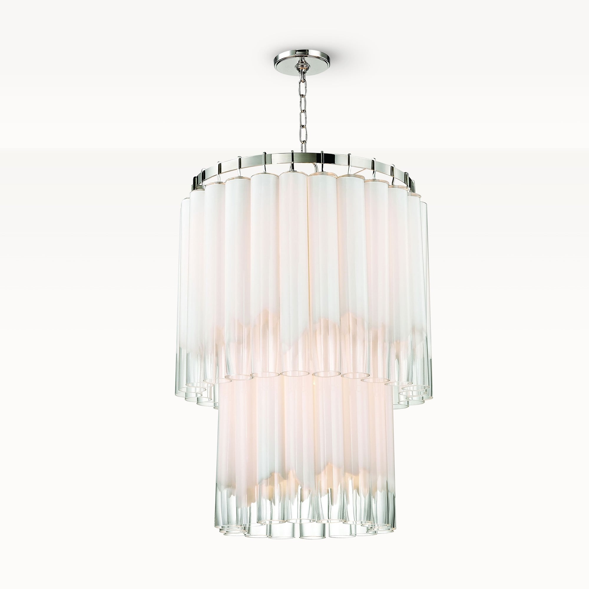 Riviko Aura Cascade Glass Chandelier - Background Shot