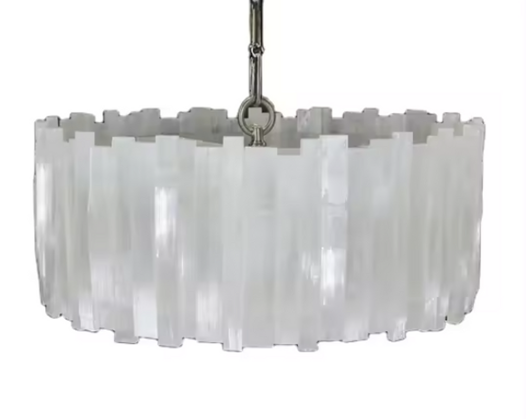 Shahida Selenite Chandelier - Riviko