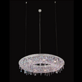 Luxury Circle Colorful Crystal Chandelier