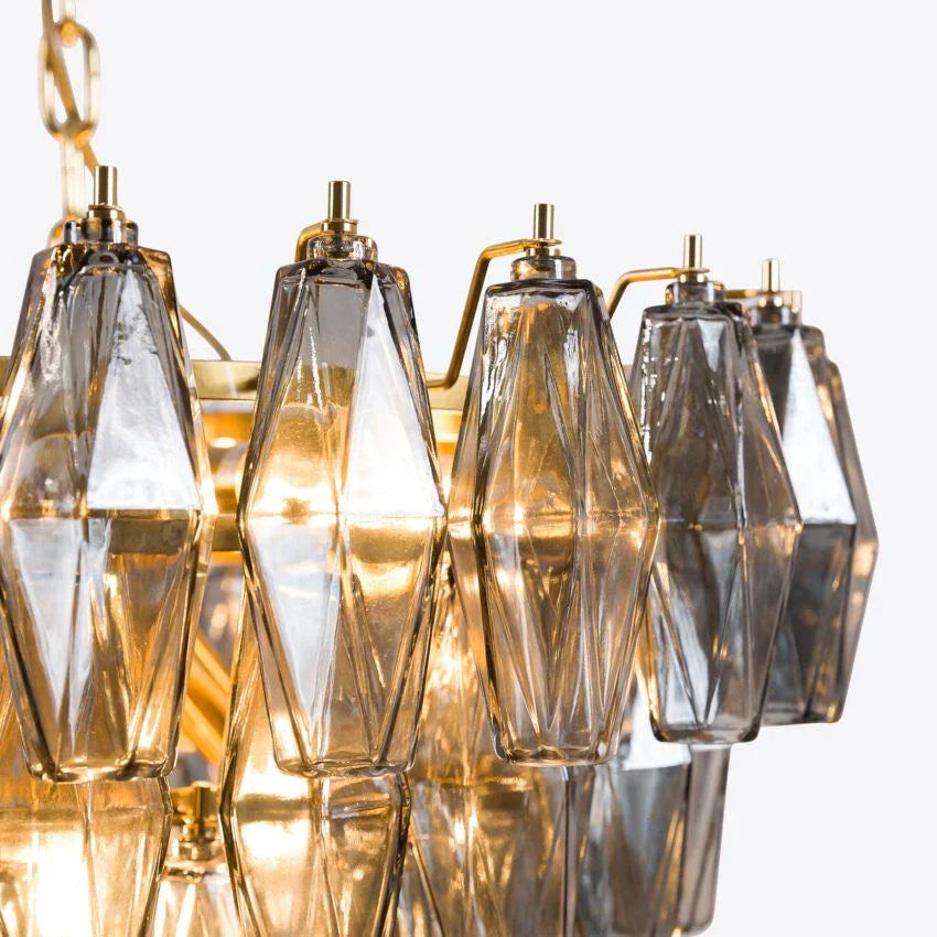 Asti Murelli Glass Chandelier
