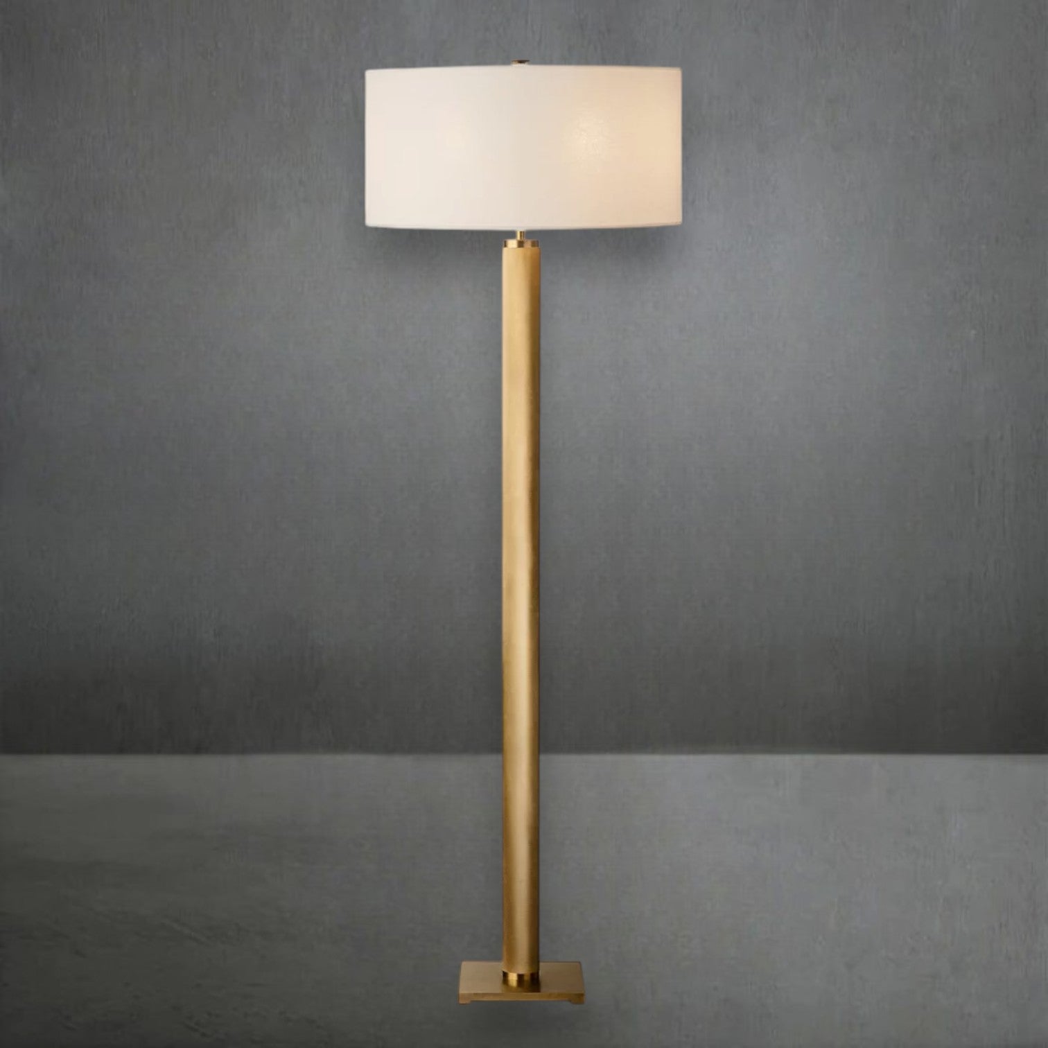 Urbane Knurled Floor Lamp