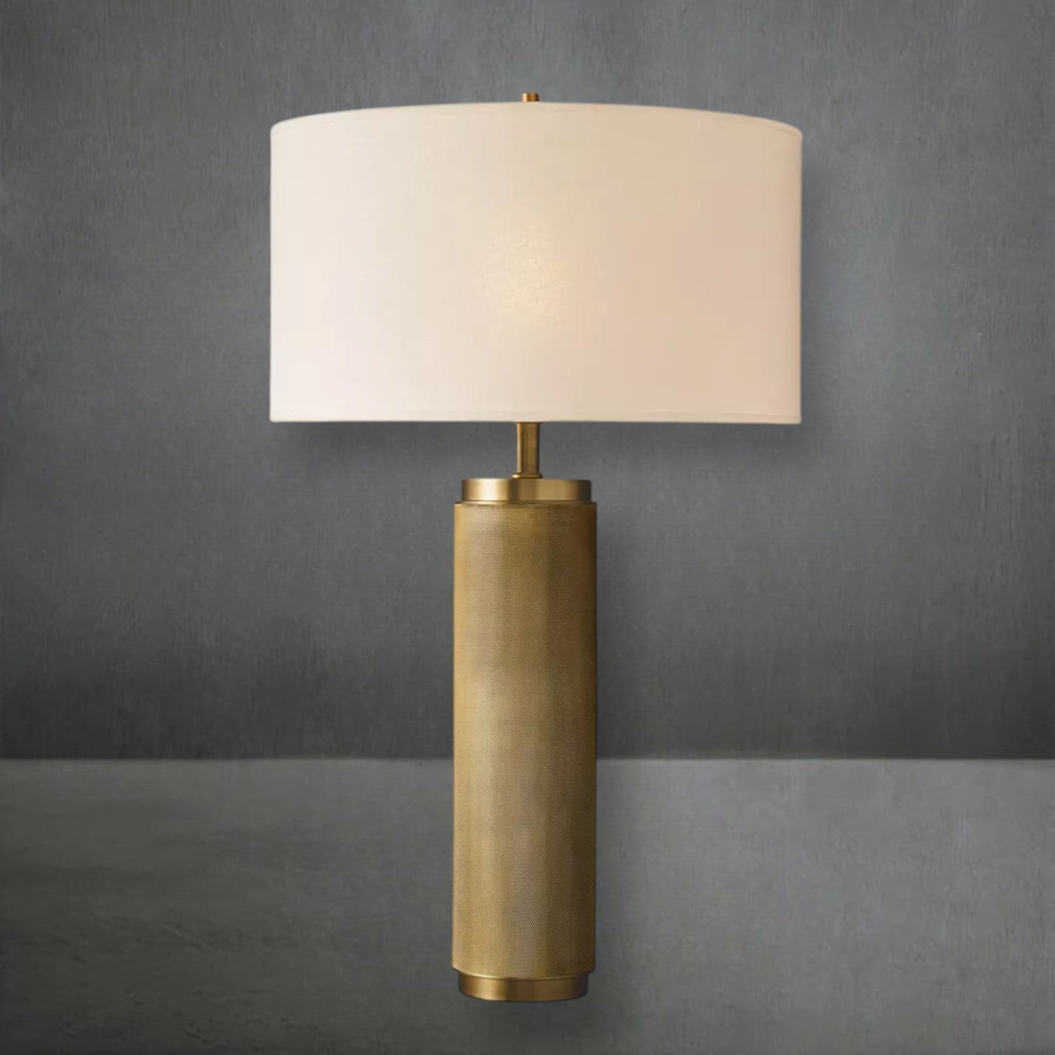 Urbane Knurled Table Lamp