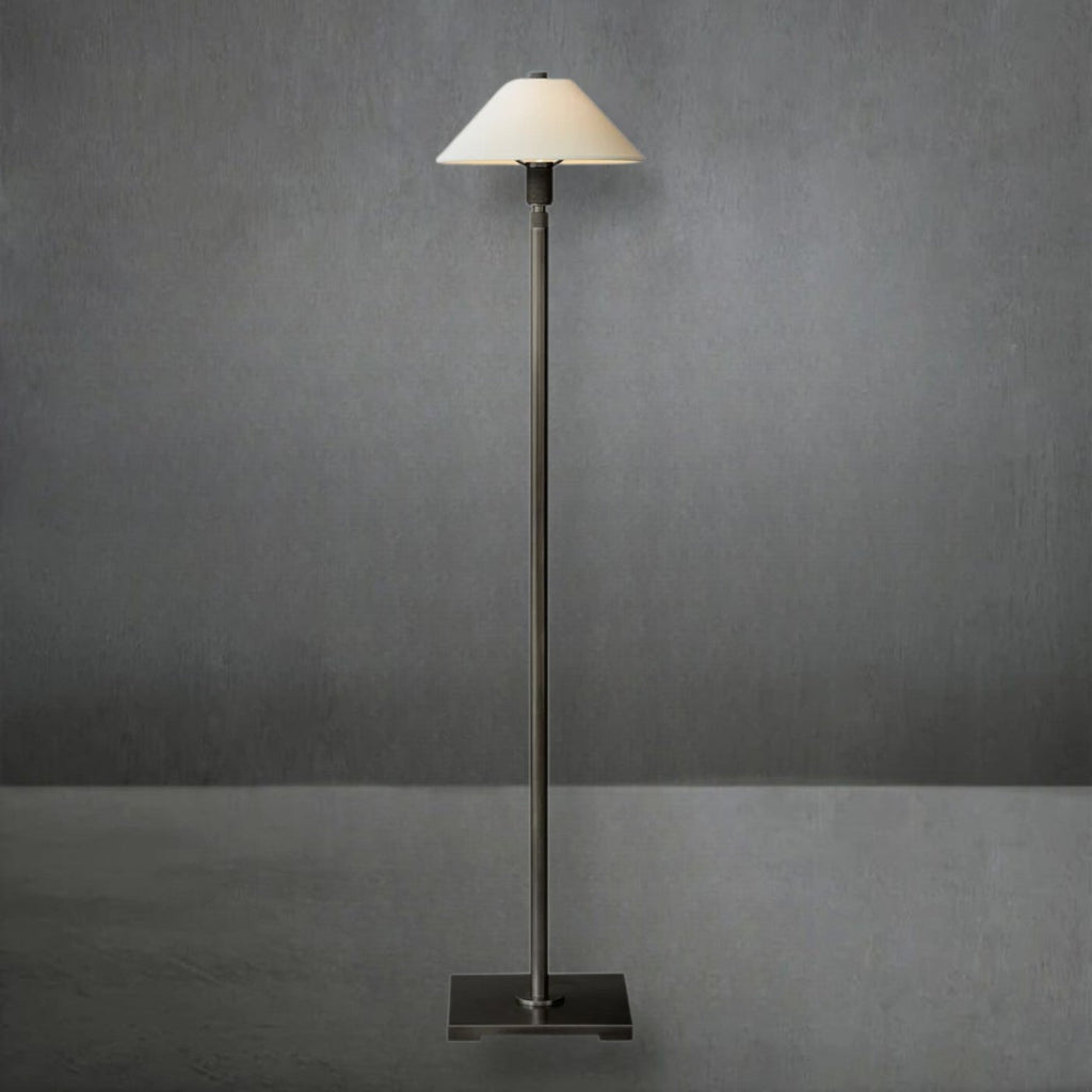 Urbane Linen Shade Floor Lamp