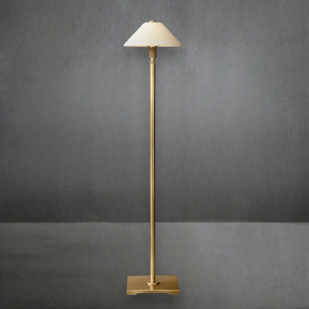 Urbane Linen Shade Floor Lamp