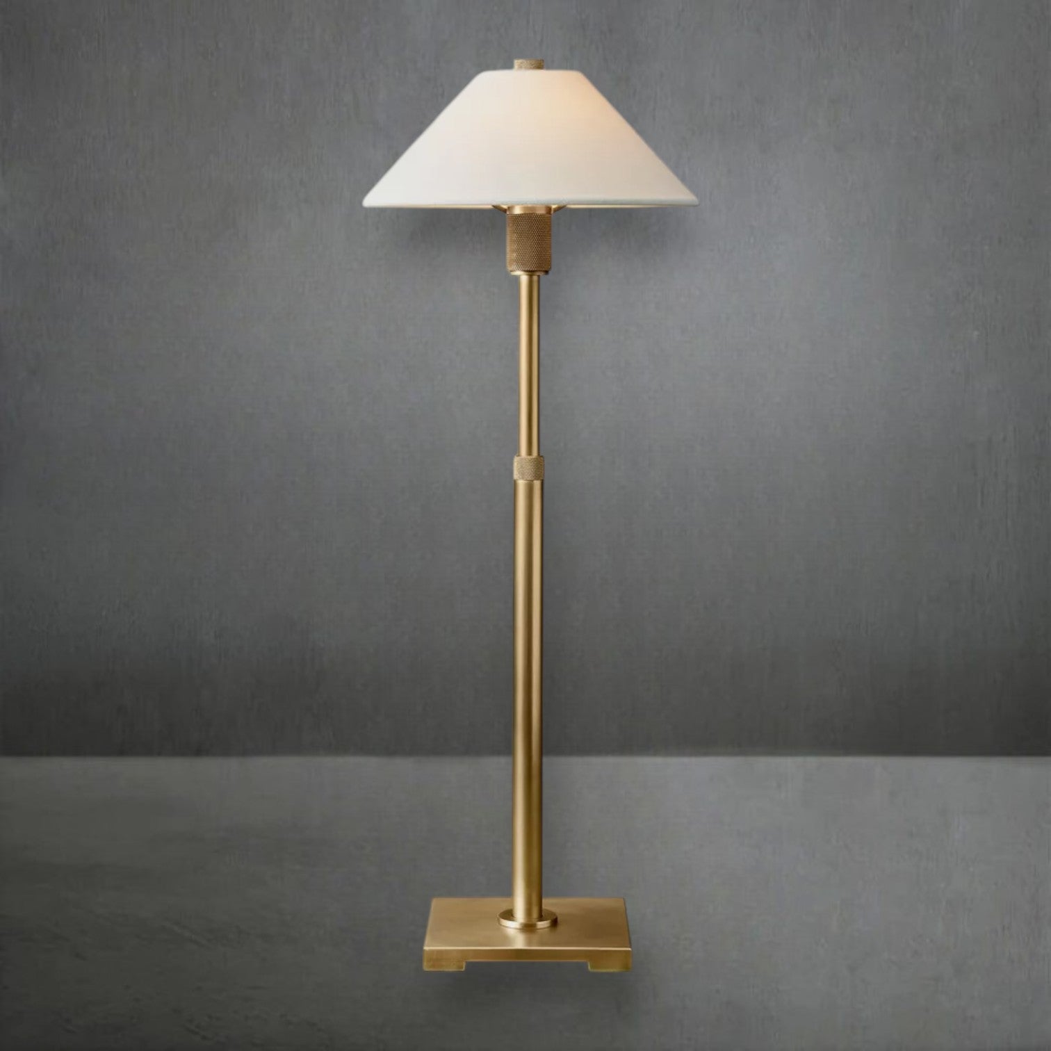 Urbane Linen Shade Table Lamp