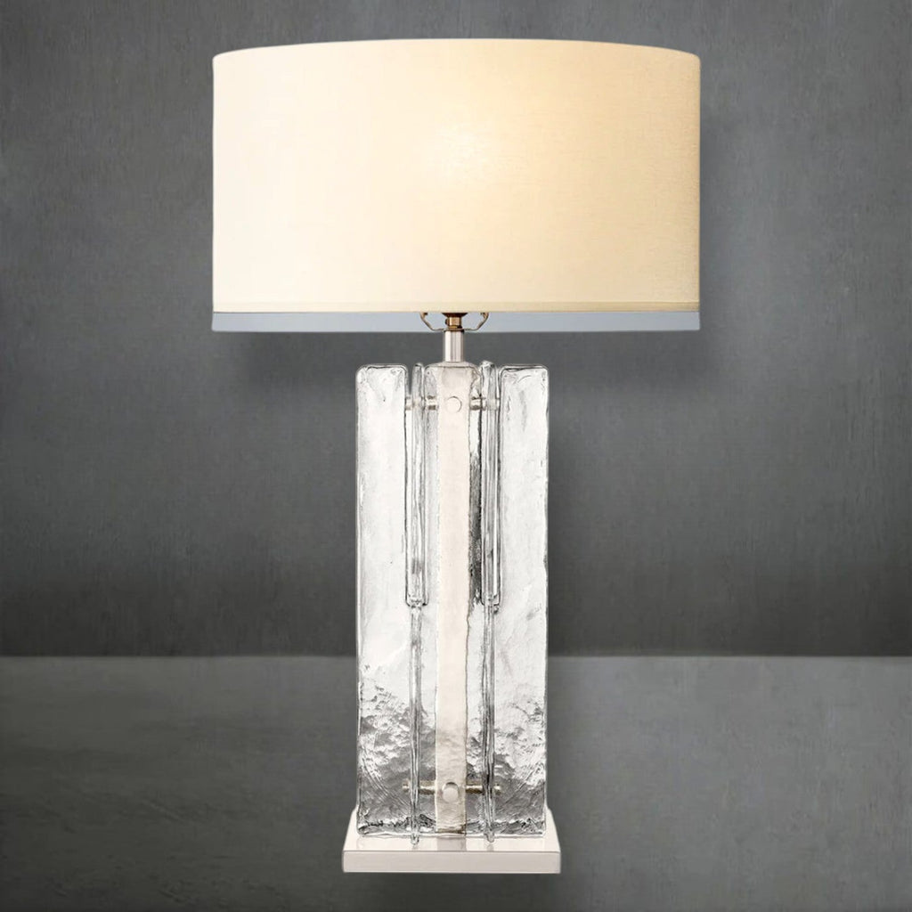 Loxel Clear Glass Table Lamp 30"