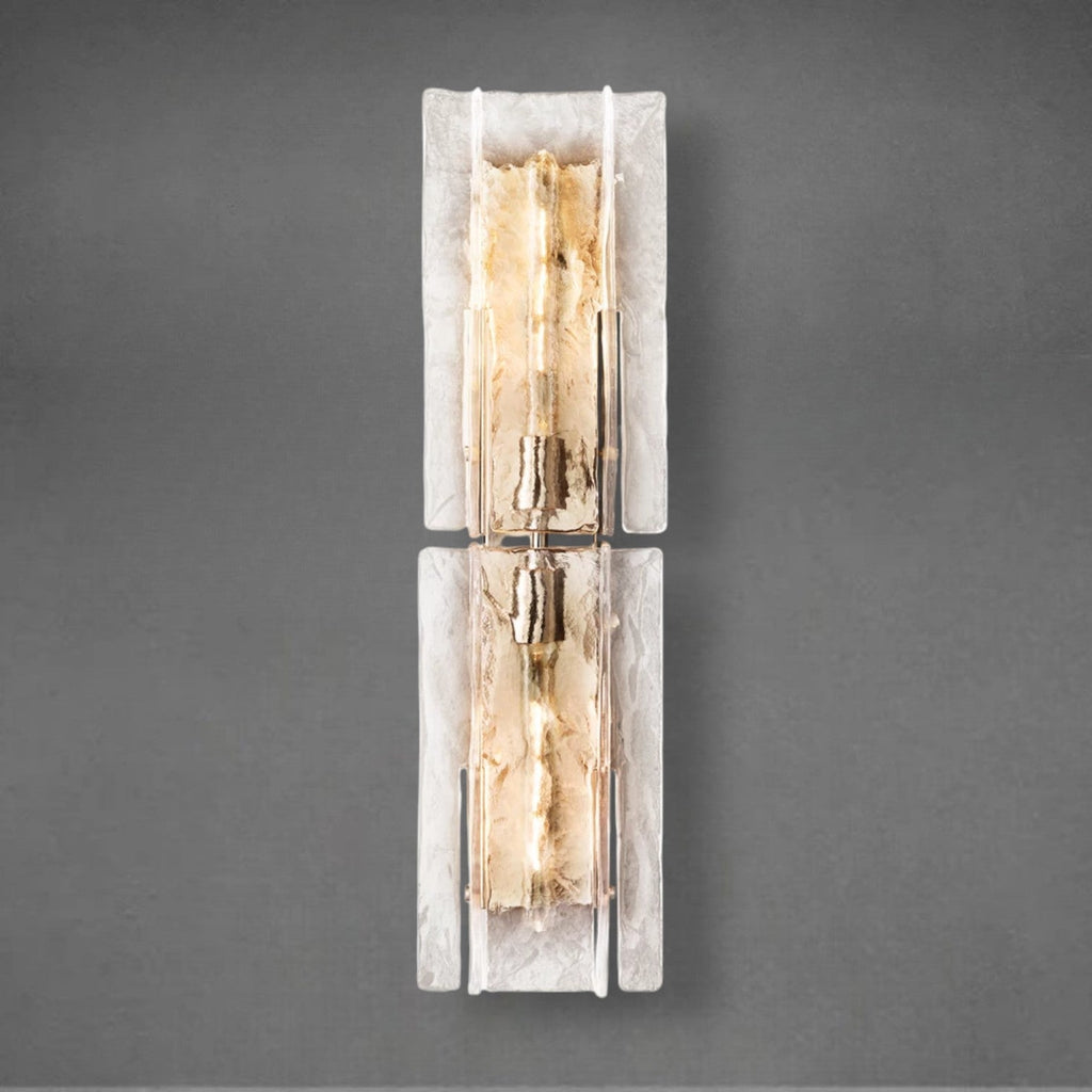 Loxel Clear Glass Sconce 30"