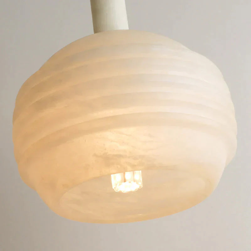 Nina Modern Alabaster Pendant Light, Alabaster Pendant Lamp Besides Bed Pendant Light Riviko
