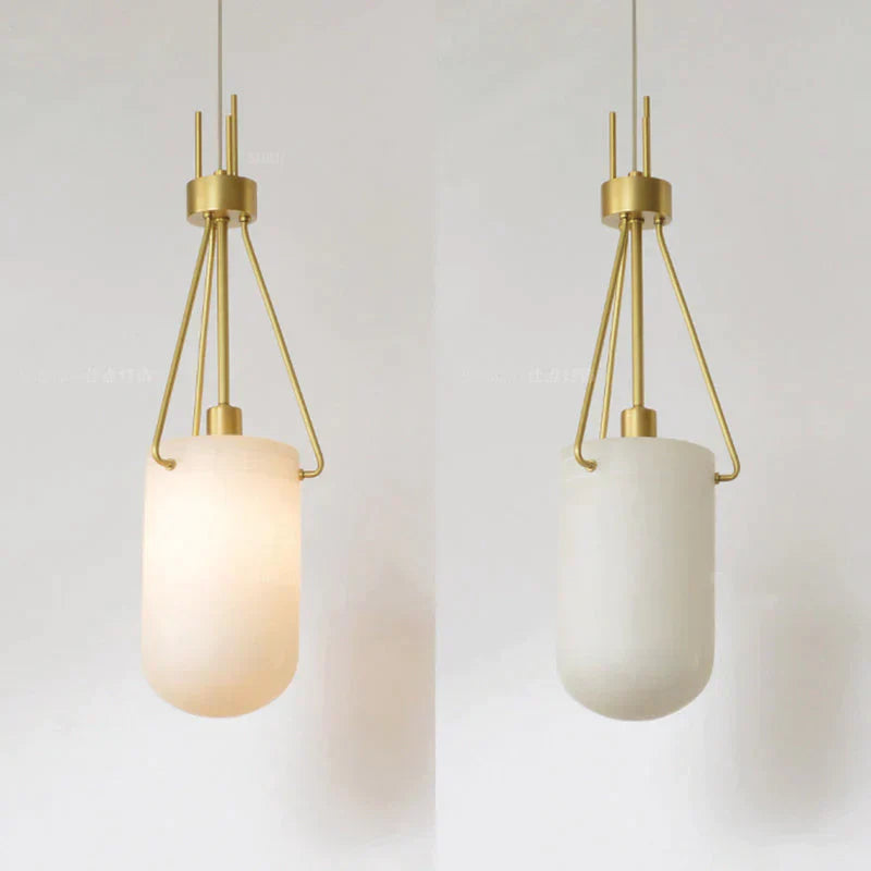 Nina Modern Alabaster Pendant Light, Alabaster Pendant Lamp Besides Bed Pendant Light Riviko
