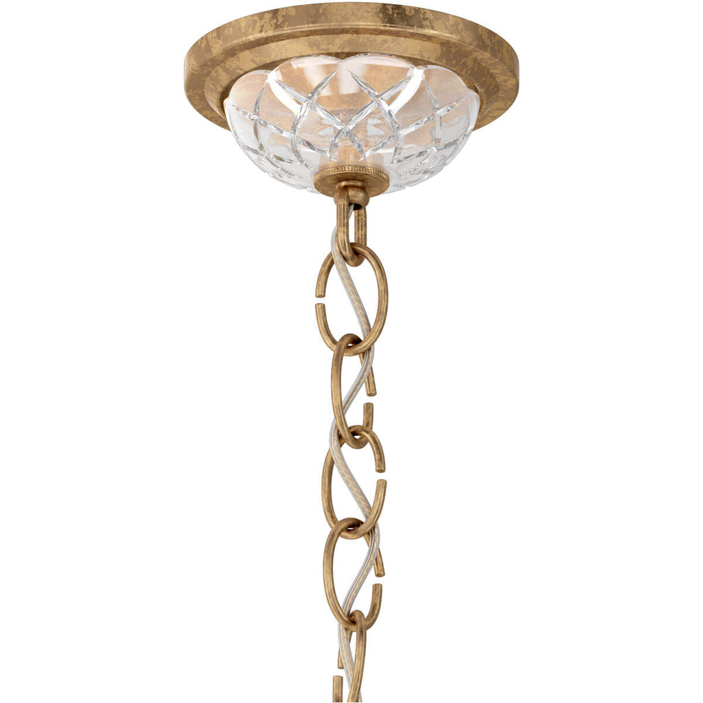 Riviko Regal Cascade Round Chandelier - Background Shot
