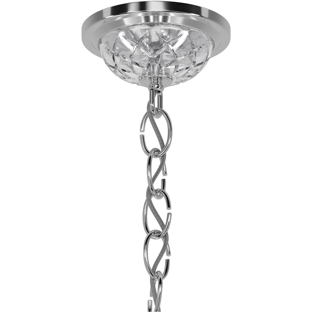 Riviko Regal Cascade Round Chandelier - Background Shot