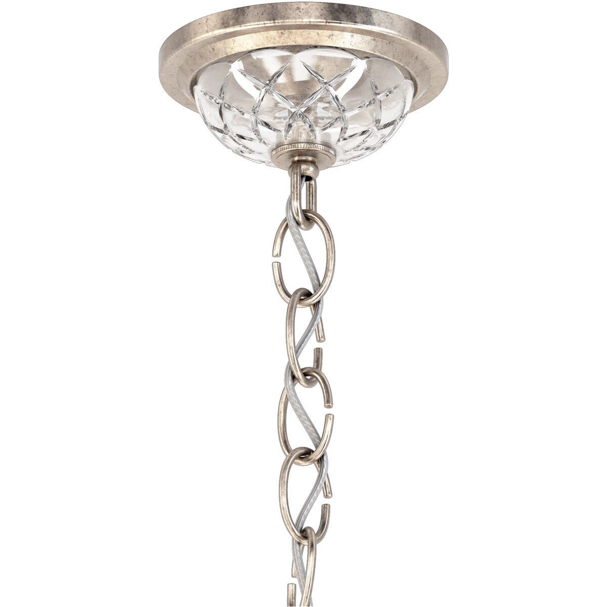 Riviko Regal Cascade Round Chandelier - Background Shot