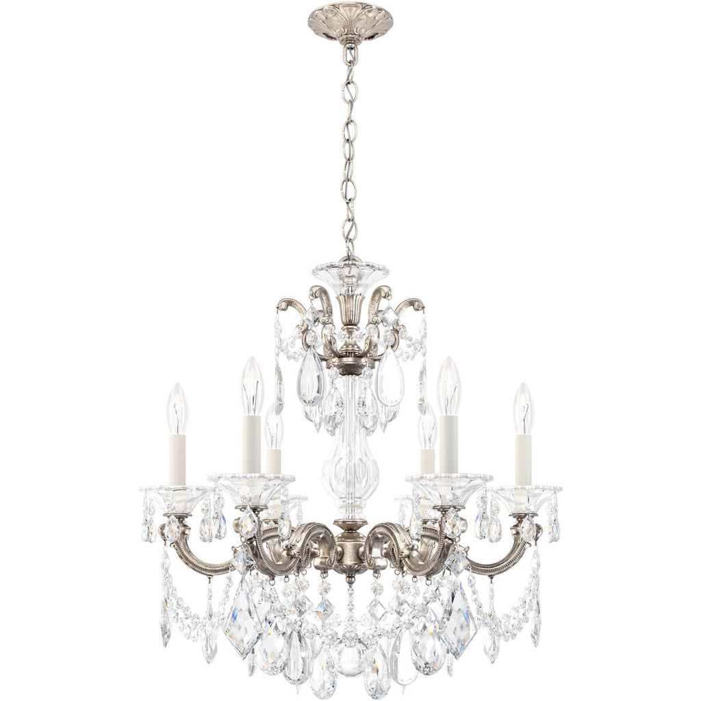 Riviko Heirloom Gold Rococo Grand Chandelier 23" - Background Shot