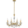Riviko Radiant Bloom 8-Light Chandelier - Background Shot