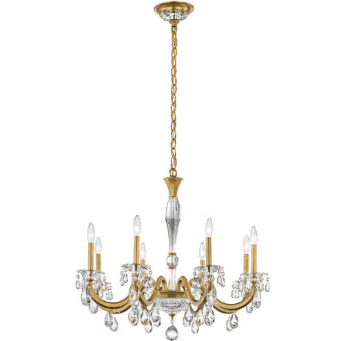 Riviko Radiant Bloom 8-Light Chandelier - Background Shot