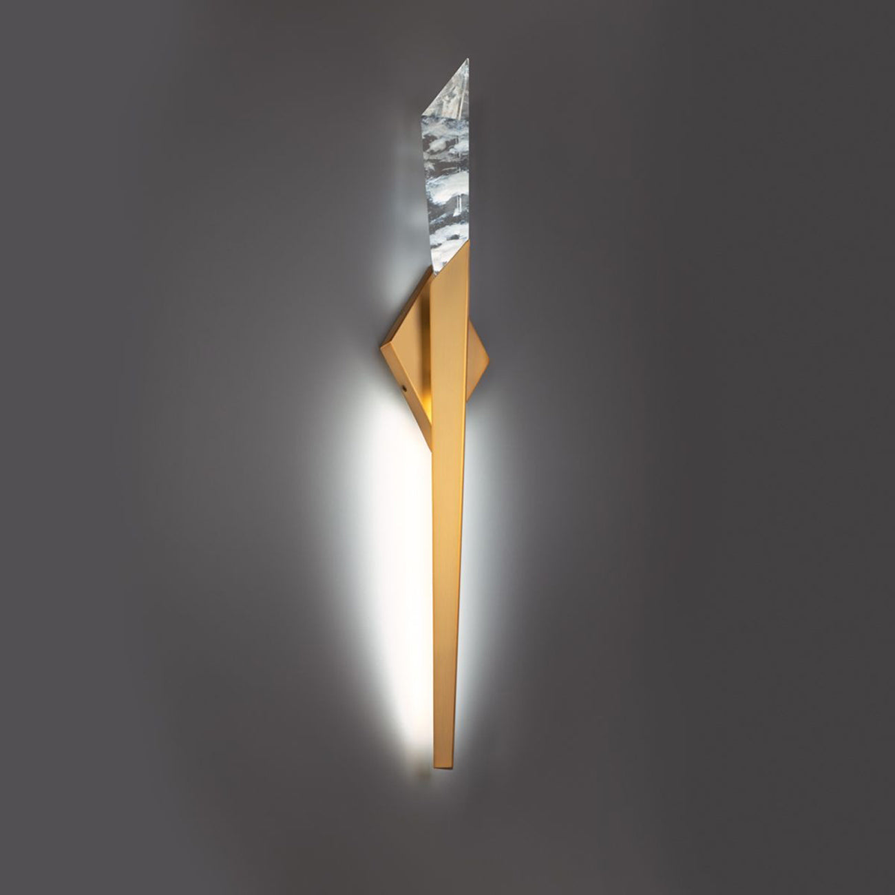 Riviko Radiant Saber LED Wall Sconce - American formal living room