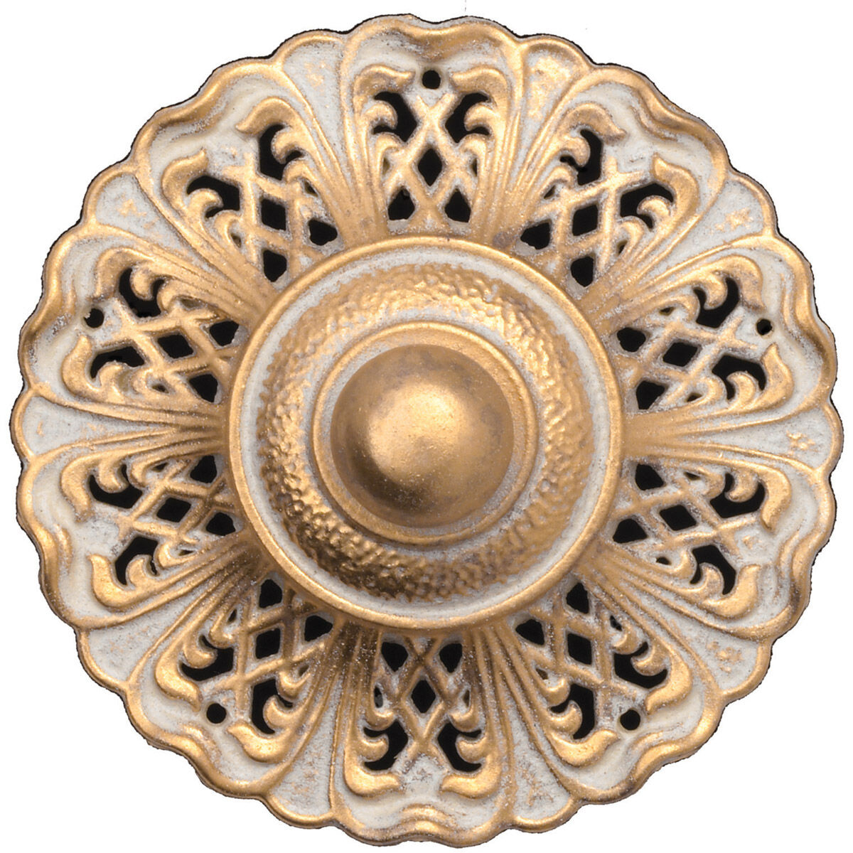 Riviko Heirloom Gold Rococo Grand Chandelier 23" - Background Shot