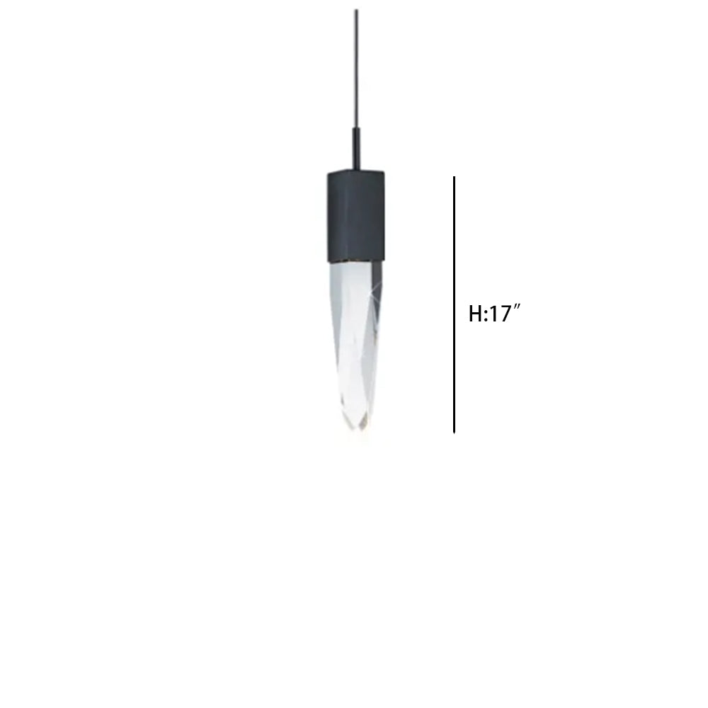Riviko Cosmic Radiance Round/Rectangle Crystal Pendant Chandelier - Background Shot